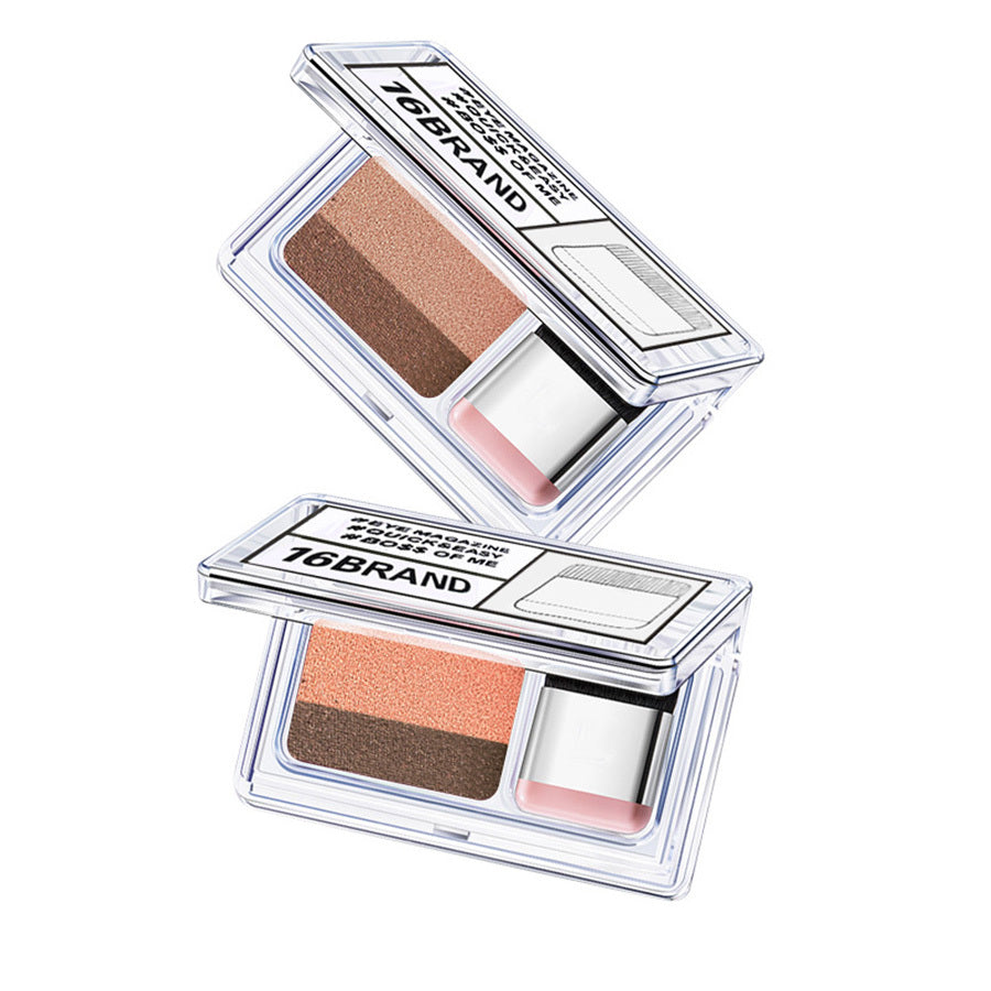 LAIKOU Double Color Eyeshadow Palette – Waterproof & Ultra Shimmer
