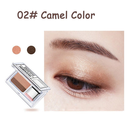 Palette Fard à Paupières Double Couleur LAIKOU – Waterproof &amp; Ultra Brillance