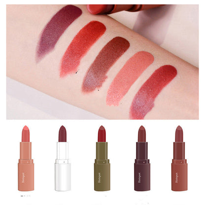 5-Piece Lipstick Set – Long-Lasting Color, Non-Fading