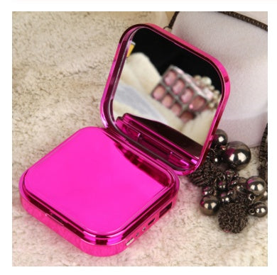 Cosmetic case with mobile power bank and mirror
