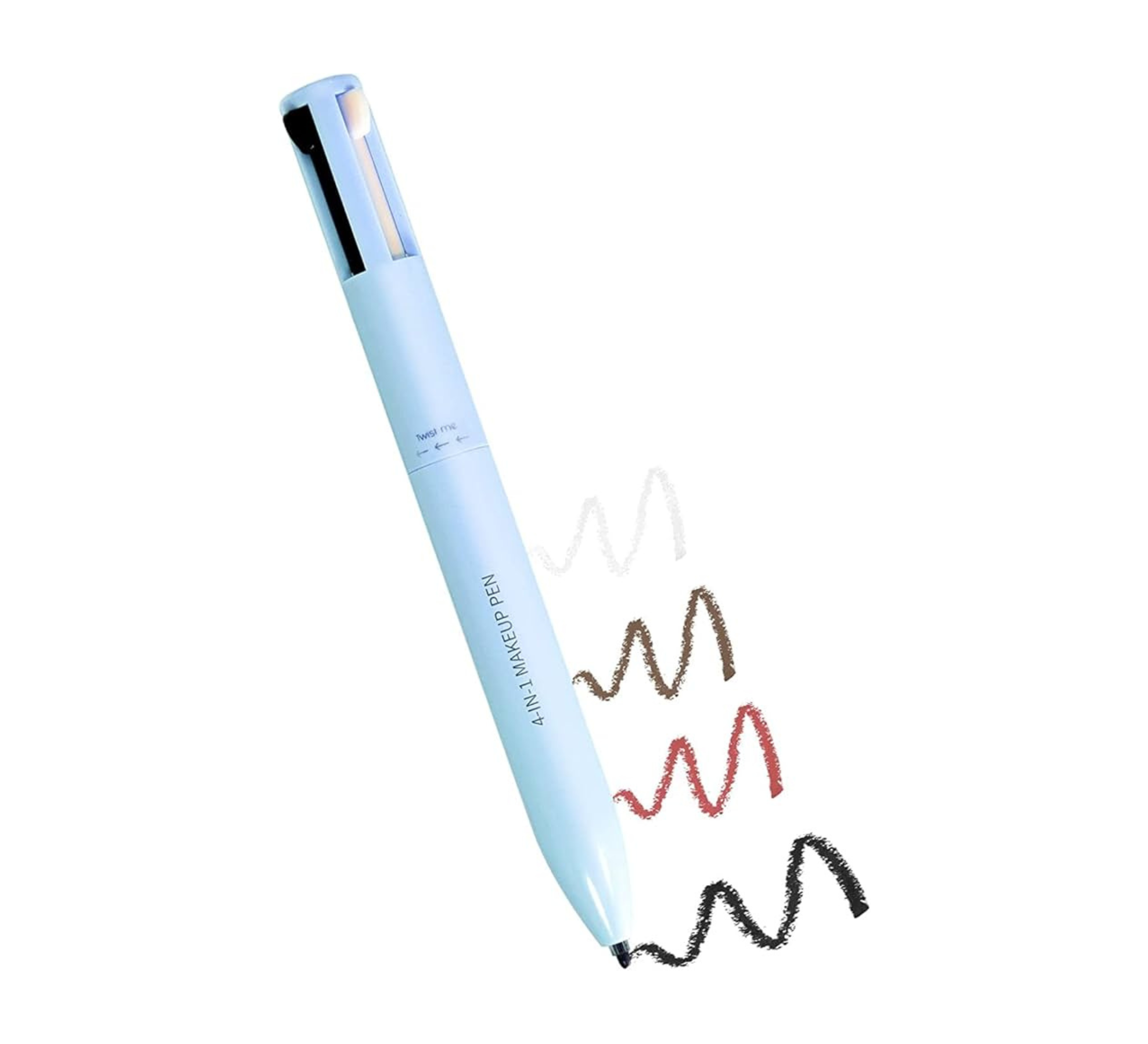 4-in-1 Multicolour Waterproof Eyeliner – Intense Long-Lasting Look