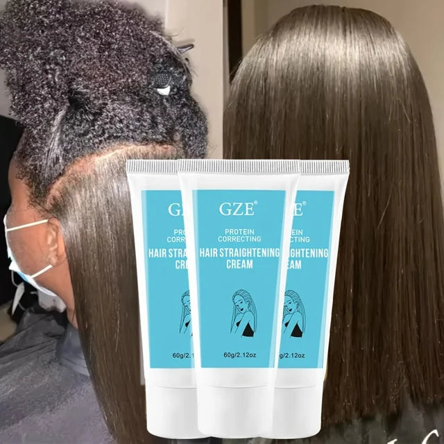 Natural Protein Smoothing Cream – Smooth, Silky and Nourished Hair