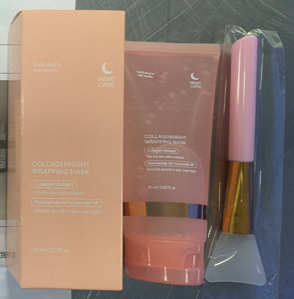 Masque de Nuit Hydratant à la Collagène – Réparez et Rafraîchissez Votre Peau Pendant Votre Sommeil