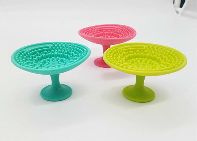 Ensemble coloré de nettoyeurs silicone pour pinceaux maquillage